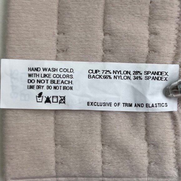 Bali 38DD Tan Lace Seamless Bra Unlined Underwire Adjustable Straps Intimates - Picture 11 of 12